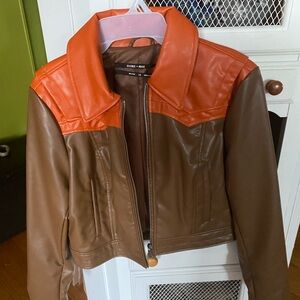 NWT Urban Outfitters Silence + Noise Faux Leather Jacket